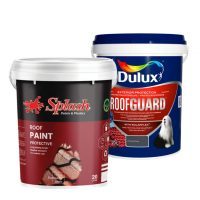 paint cans brushes
